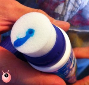 bath time fun crazy soap blue paint