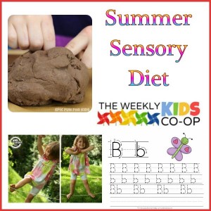 summer sensory diet