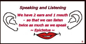 speaking and listening skills