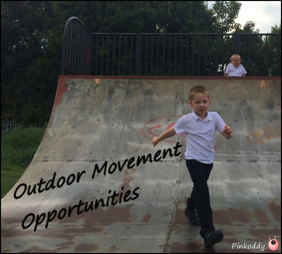 outdoor movement opportunities for the sensory seeker