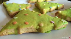 Christmas Tree Hand Made Biscuits Gifts