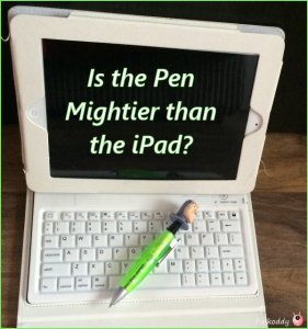 Is the Pen Mightier than the iPad?