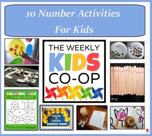 number activities for kids